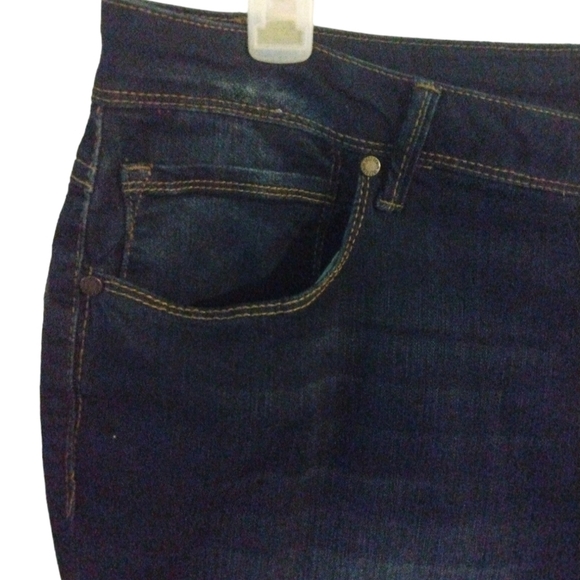 1822 Denim Adrianna Ankle Skinny Flattering Comfy Stretch Plus Sized Jeans 24W - Picture 3 of 8